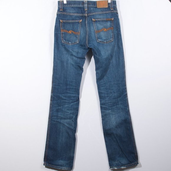 Nudie Jeans ๐ฎ๐น Men's Slim Jim Jeans 30x34 - Orig. Blue Note - Picture 2 of 9